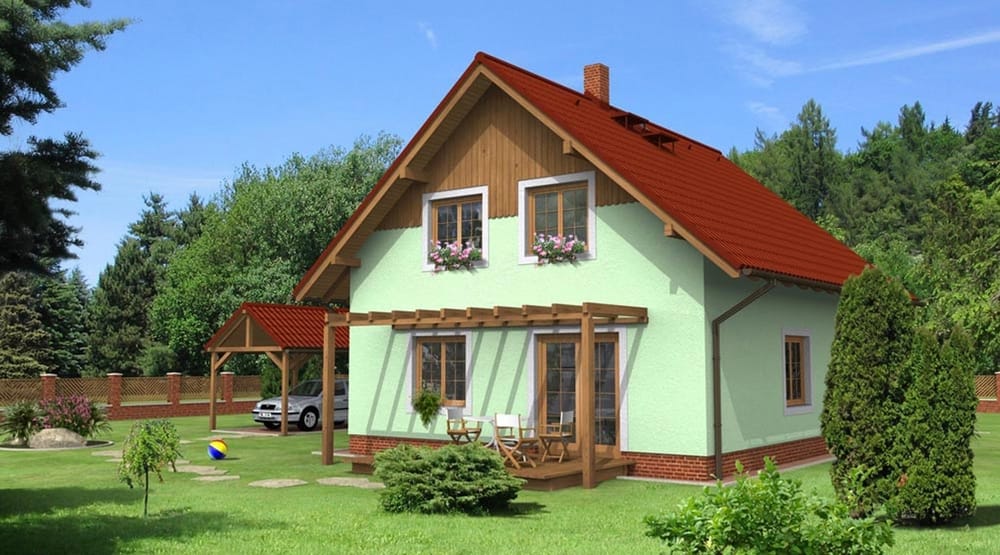 Kedvenc kétszintes családi ház - sz.5