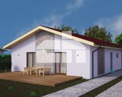 Négyszobás, téglalap alapú bungaló - sz.39