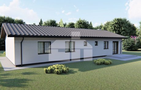 Nagy 5 szobás energiatakarékos bungaló - sz.75